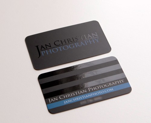 Jan Christian Photography business cards